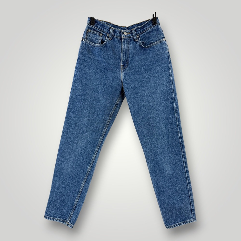 VTG Polo Jeans Co Ralph Lauren Relaxed High Rise Jeans Medium Wash Blue Size 8